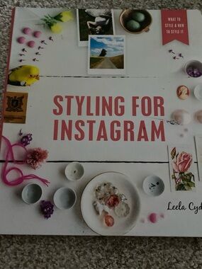 Styling for Instagram Book — White with Pink Accent